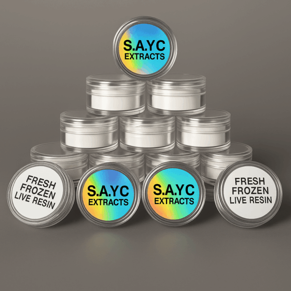 1G Fresh Frozen Live Resin Extract Pots