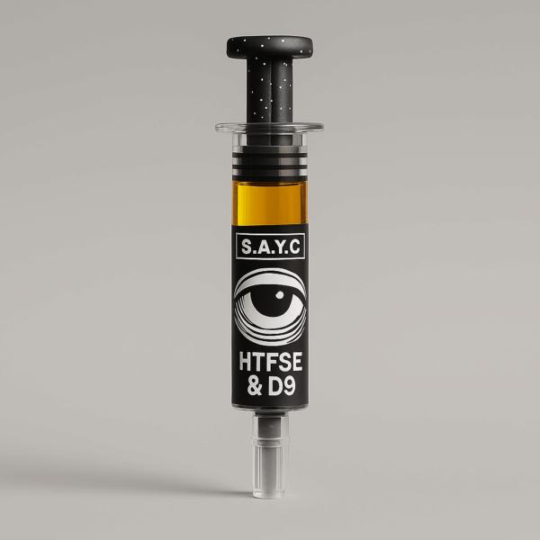 10G CAT3 D9 Distillate & HTFSE Sauce Syringes